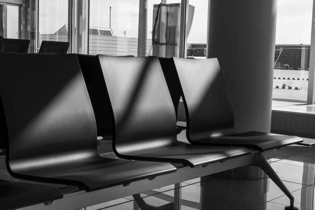 Calm waiting area