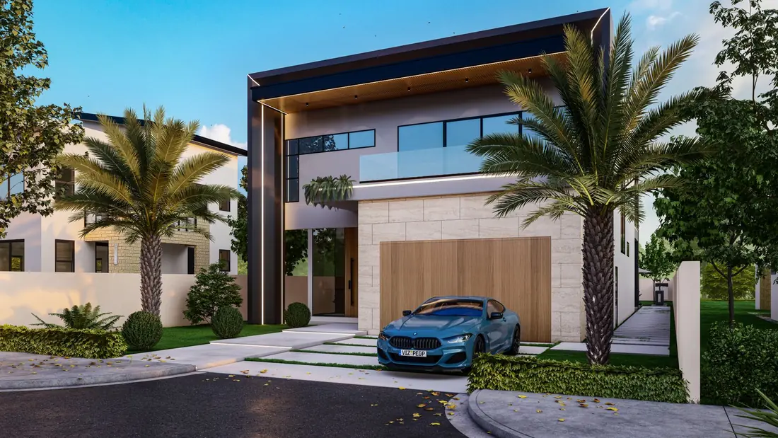 Glass garage door