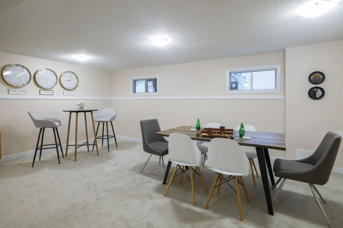 Finished basement