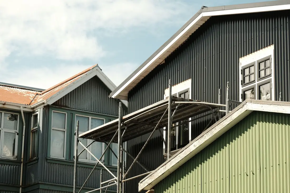 Metal roof