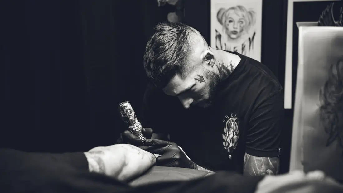 Blackwork sleeve